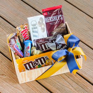regalo con chocolates