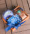 Blue Christmas Box
